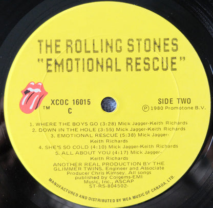 The Rolling Stones – Emotional Rescue (Used vinyl)
