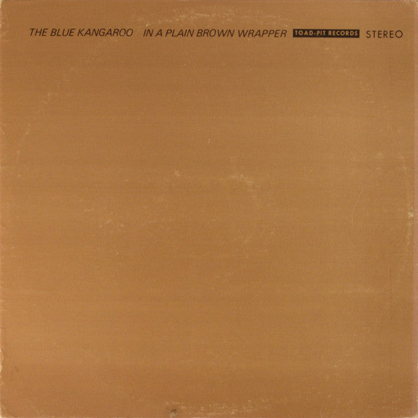 The Blue Kangaroo – In A Plain Brown Wrapper (Used vinyl)