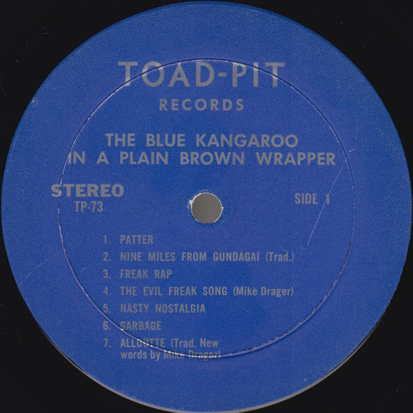 The Blue Kangaroo – In A Plain Brown Wrapper (Used vinyl)