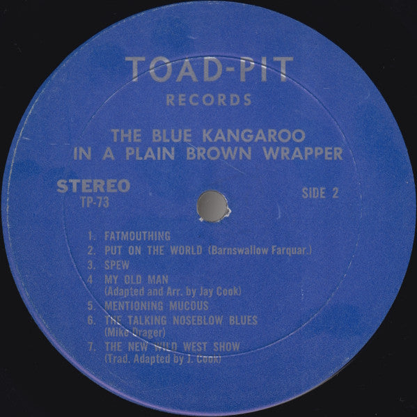 The Blue Kangaroo – In A Plain Brown Wrapper (Used vinyl)