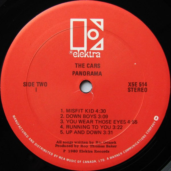 The Cars – Panorama (Used vinyl)