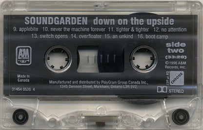 Soundgarden – Down On The Upside (Used cassette)