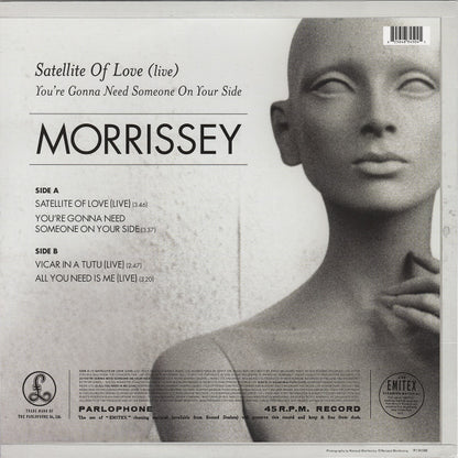 Morrissey – Satellite Of Love (Live) (Used Vinyl)