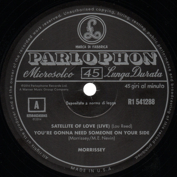 Morrissey – Satellite Of Love (Live) (Used Vinyl)