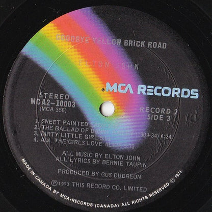 Elton John – Goodbye Yellow Brick Road (Used vinyl)