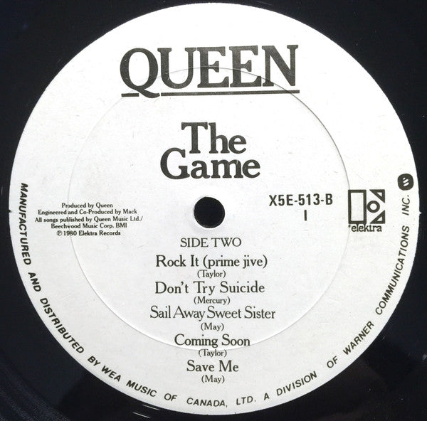 Queen – The Game (Used vinyl)