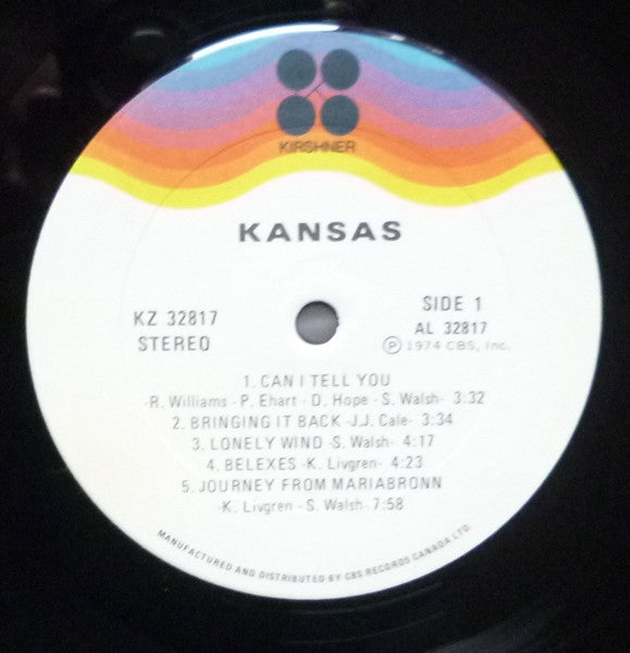 Kansas – Kansas (Used vinyl)