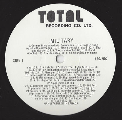 No Artist – Military (Used vinyl)