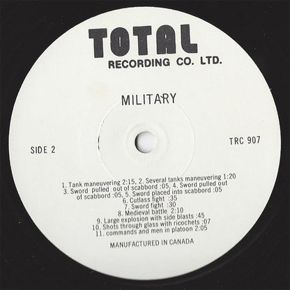No Artist – Military (Used vinyl)