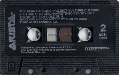 The Alan Parsons Project – Vulture Culture (Used cassette)