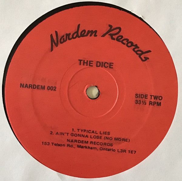 The Dice – The Dice (Used vinyl)