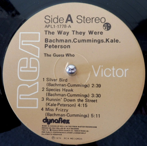 The Guess Who – The Way They Were (Used vinyl)