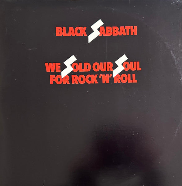 Black Sabbath – We Sold Our Soul For Rock 'N' Roll (Used vinyl)