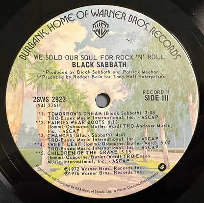 Black Sabbath – We Sold Our Soul For Rock 'N' Roll (Used vinyl)