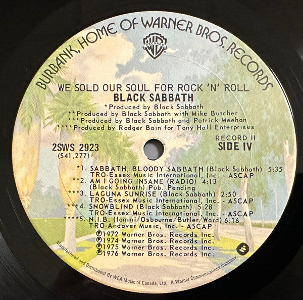 Black Sabbath – We Sold Our Soul For Rock 'N' Roll (Used vinyl)