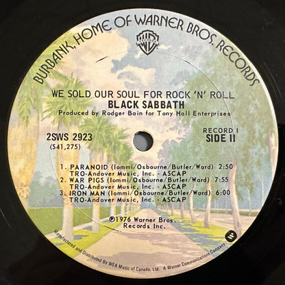 Black Sabbath – We Sold Our Soul For Rock 'N' Roll (Used vinyl)