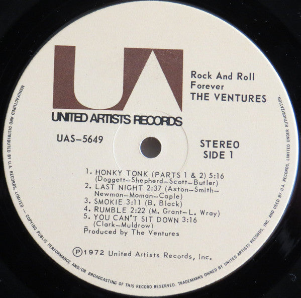 The Ventures – Rock And Roll Forever (Used vinyl)