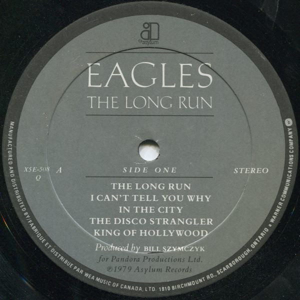 Eagles – The Long Run (Used vinyl)