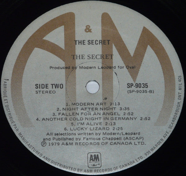 The Secret – The Secret (Used vinyl)