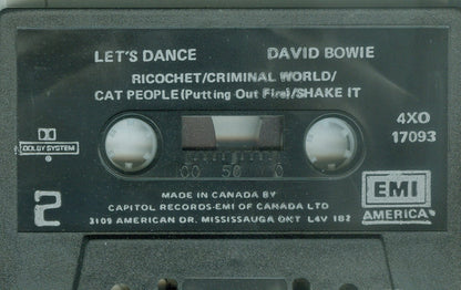 David Bowie – Let's Dance (Used cassette)