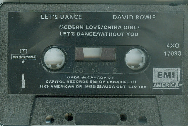 David Bowie – Let's Dance (Used cassette)