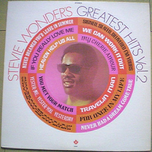 Stevie Wonder – Stevie Wonder's Greatest Hits Vol. 2 (Used vinyl)