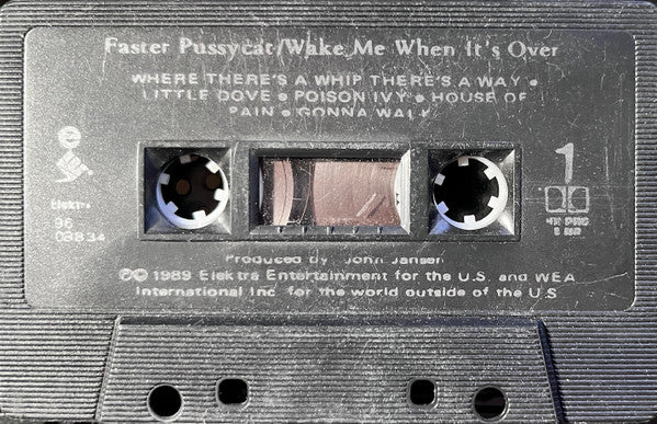 Faster Pussycat – Wake Me When It's Over (Used cassette)