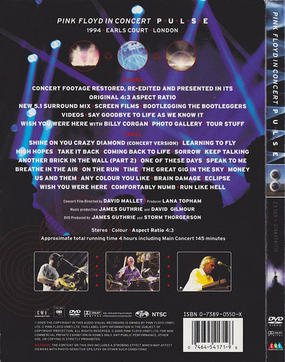 Pink Floyd in concert – Pulse (Used DVD)