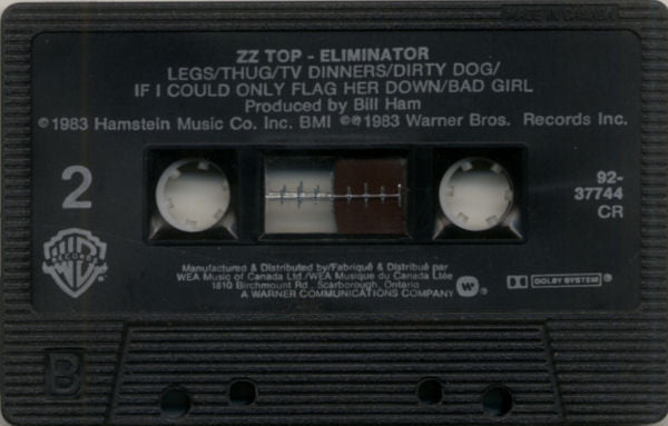 ZZ Top – Eliminator (Used cassette)