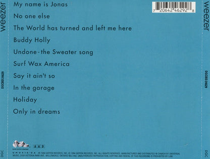Weezer – Weezer (Blue album) (Used CD)