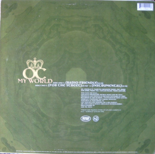 O.C. – My World (Used vinyl)