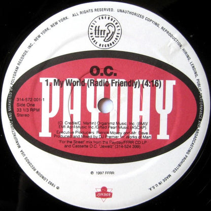 O.C. – My World (Used vinyl)
