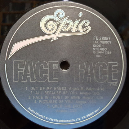 Face To Face – Face To Face (Used vinyl)