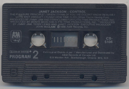 Janet Jackson – Control (Used cassette)