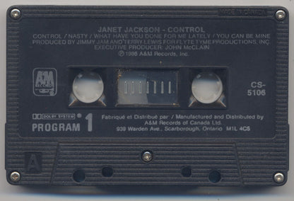 Janet Jackson – Control (Used cassette)