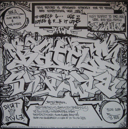 Psychedelic Skratch Bastards – Battle Breaks (Used vinyl)