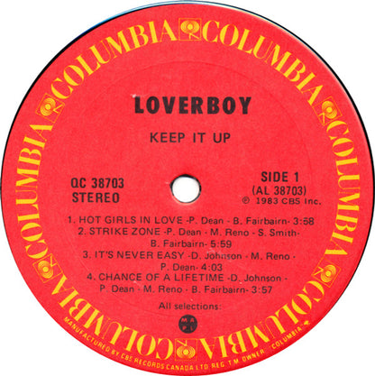Loverboy – Keep It Up (Used vinyl)