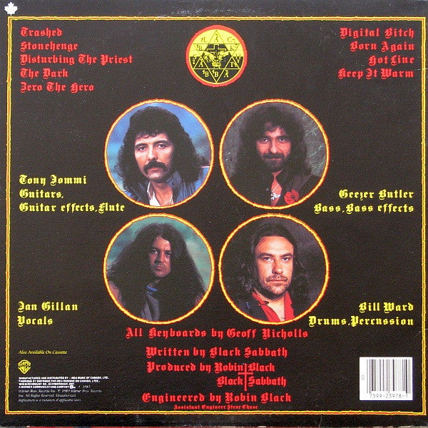 Black Sabbath – Born Again (Used vinyl)