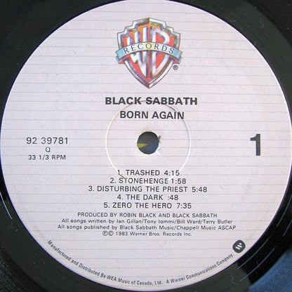 Black Sabbath – Born Again (Used vinyl)