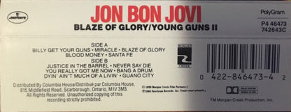 Jon Bon Jovi – Blaze Of Glory (Used cassette)
