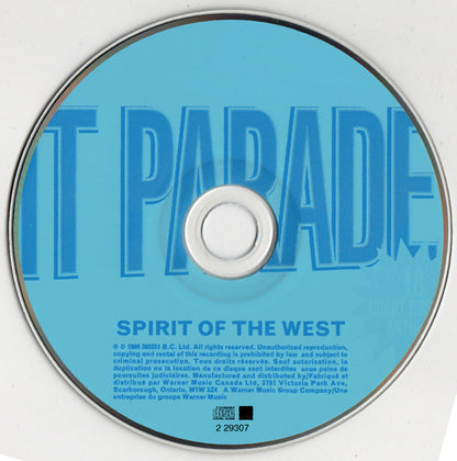 Spirit Of The West – Hit Parade (Used CD)