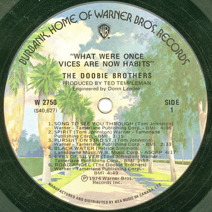 The Doobie Brothers – What Were Once Vices Are Now Habits (Used vinyl)