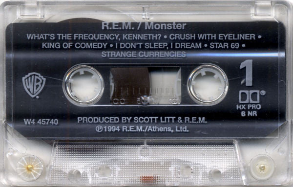 R.E.M. – Monster (Used Cassette)