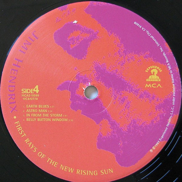 Jimi Hendrix – First Rays Of The New Rising Sun (Used vinyl)