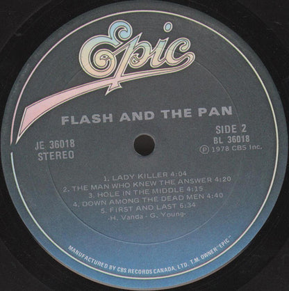 Flash And The Pan – Flash And The Pan (Used vinyl)