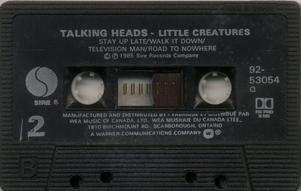 Talking Heads – Little Creatures (Used cassette)
