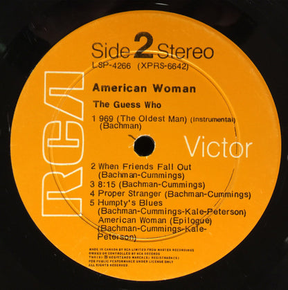 The Guess Who – American Woman (Used vinyl)