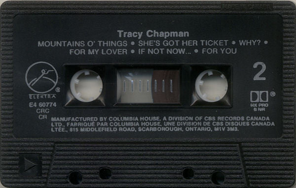 Tracy Chapman – Tracy Chapman (Used cassette)