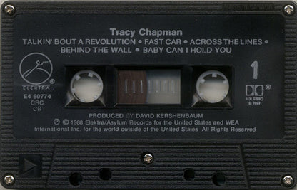 Tracy Chapman – Tracy Chapman (Used cassette)