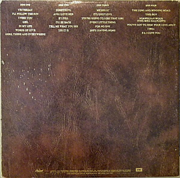The Beatles – Love Songs (Used vinyl)